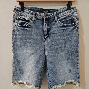 Judy Blue High Rise Bermuda Shorts Size Large